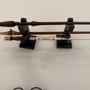 Interactive authentic Harry Potter wands, purchased at Universal Studios